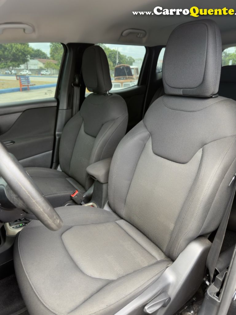 JEEP   RENEGADE1.8 4X2 FLEX 16V AUT.   PRETO 2018 1.8 FLEX - Loja