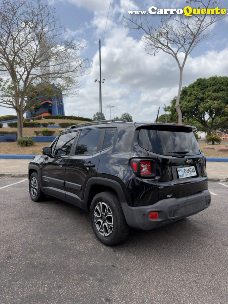 JEEP   RENEGADE1.8 4X2 FLEX 16V AUT.   PRETO 2018 1.8 FLEX - Loja