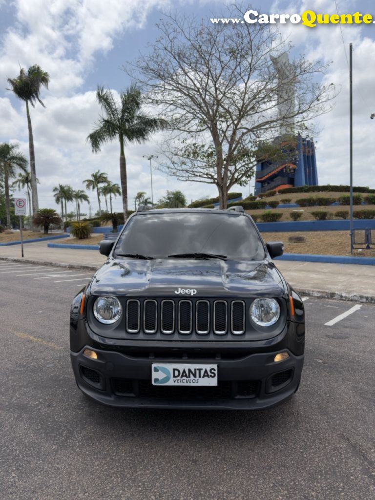 JEEP   RENEGADE1.8 4X2 FLEX 16V AUT.   PRETO 2018 1.8 FLEX - Loja