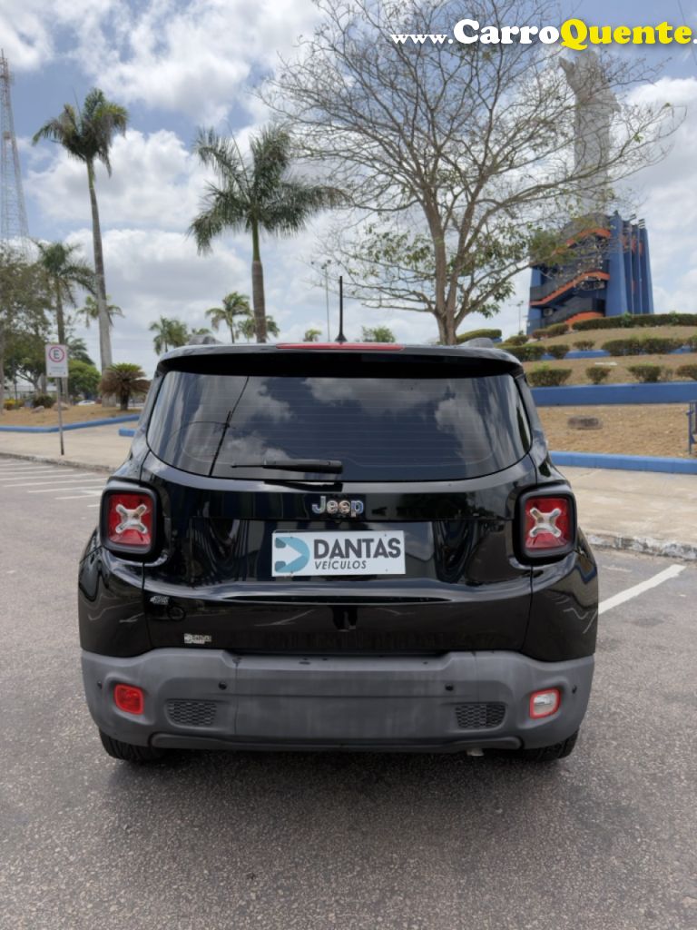 JEEP   RENEGADE1.8 4X2 FLEX 16V AUT.   PRETO 2018 1.8 FLEX - Loja