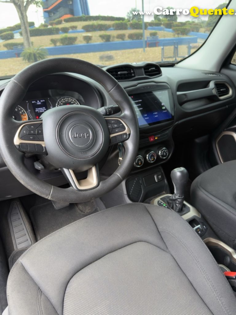 JEEP   RENEGADE1.8 4X2 FLEX 16V AUT.   PRETO 2018 1.8 FLEX - Loja