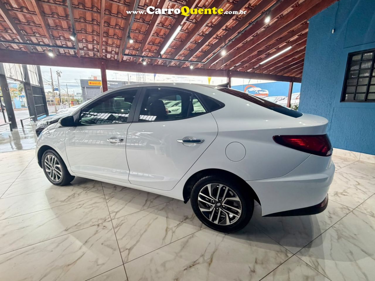 HYUNDAI   HB20S PLATINUM 1.0 TB FLEX 12V MEC.   BRANCO 2022 1.0 FLEX - Loja