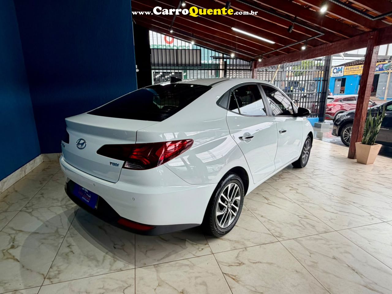 HYUNDAI   HB20S PLATINUM 1.0 TB FLEX 12V MEC.   BRANCO 2022 1.0 FLEX - Loja