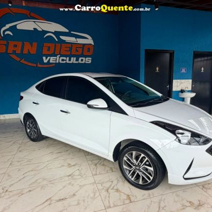 HYUNDAI   HB20S PLATINUM 1.0 TB FLEX 12V MEC.   BRANCO 2022 1.0 FLEX
