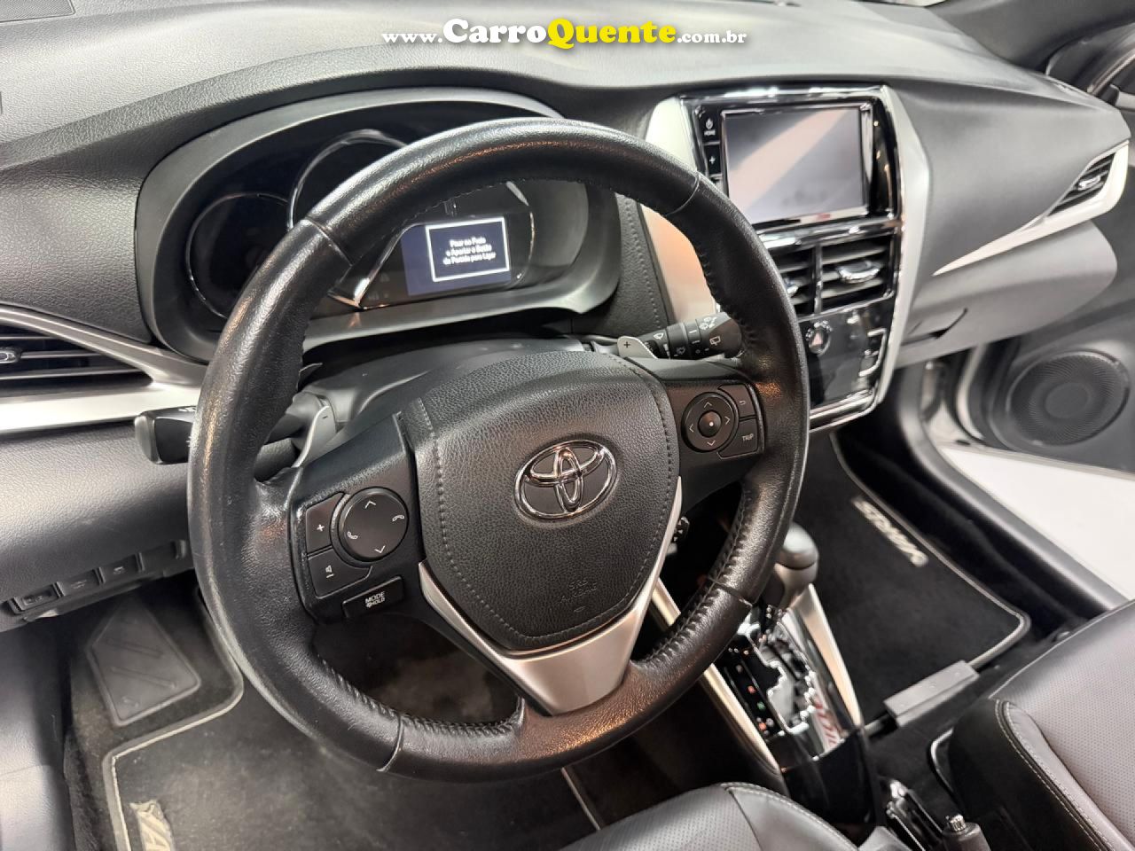 TOYOTA   YARIS XS 1.5 FLEX 16V 5P AUT.   PRATA 2019 1.5 FLEX - Loja