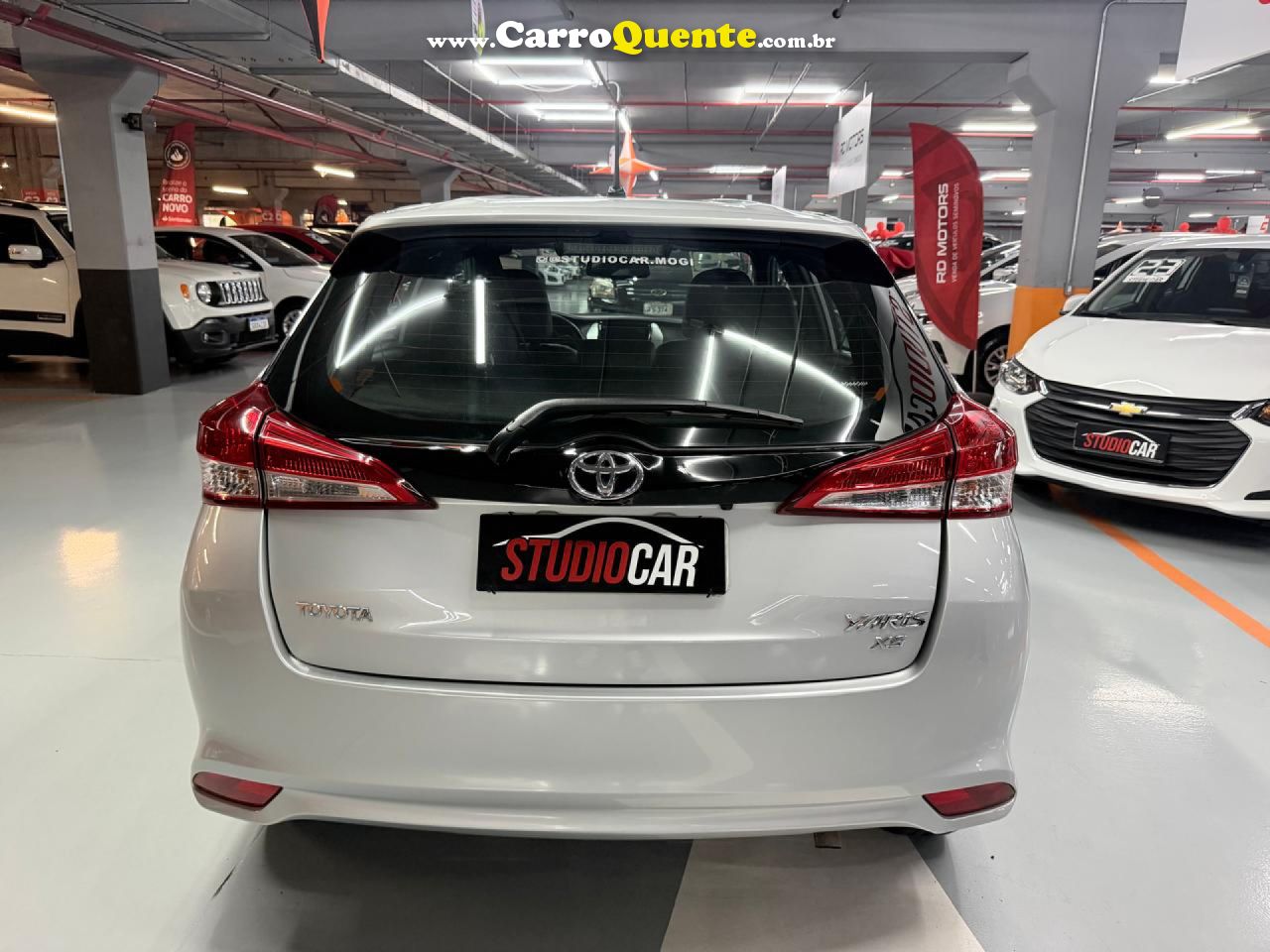 TOYOTA   YARIS XS 1.5 FLEX 16V 5P AUT.   PRATA 2019 1.5 FLEX - Loja