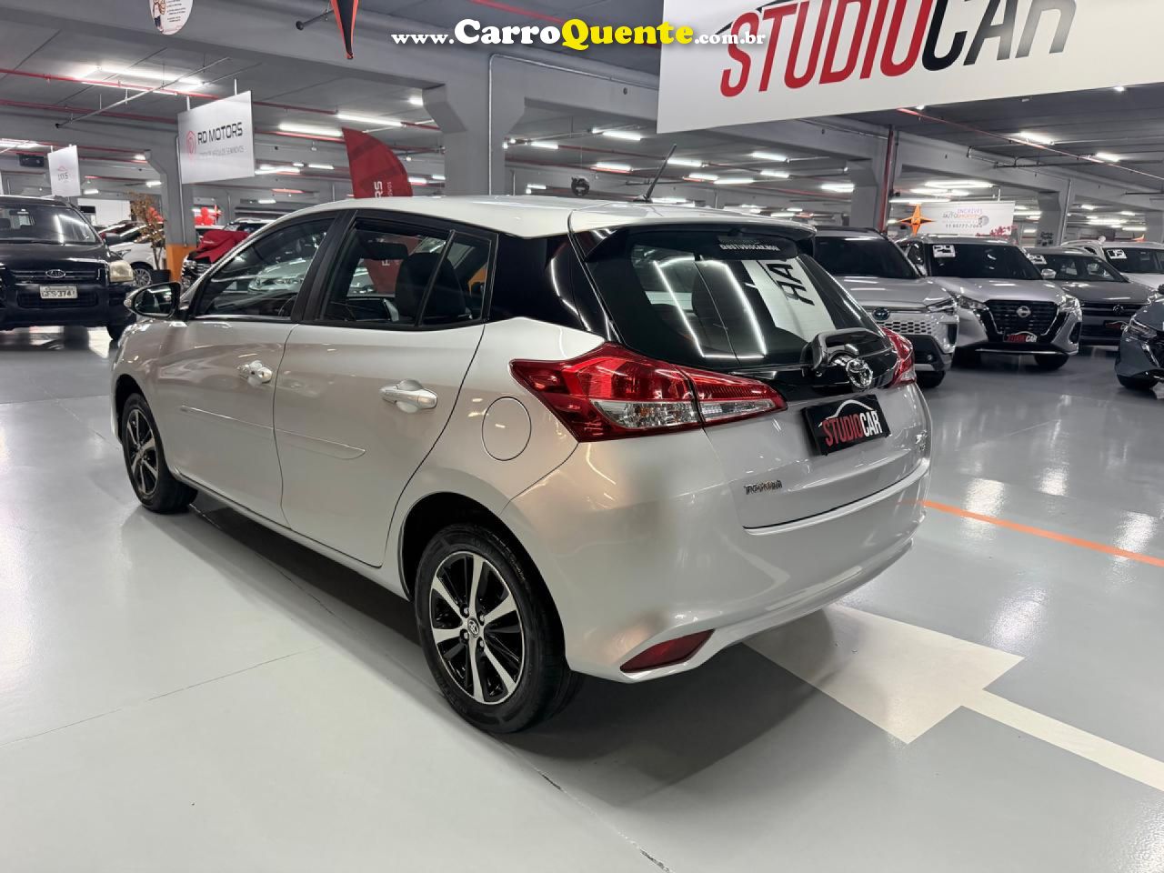 TOYOTA   YARIS XS 1.5 FLEX 16V 5P AUT.   PRATA 2019 1.5 FLEX - Loja