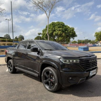 RAM   RAMPAGE RT HURRIC. 4 2.0 TB CD 4X4 AUT.   PRETO 2024 2.0 GASOLINA