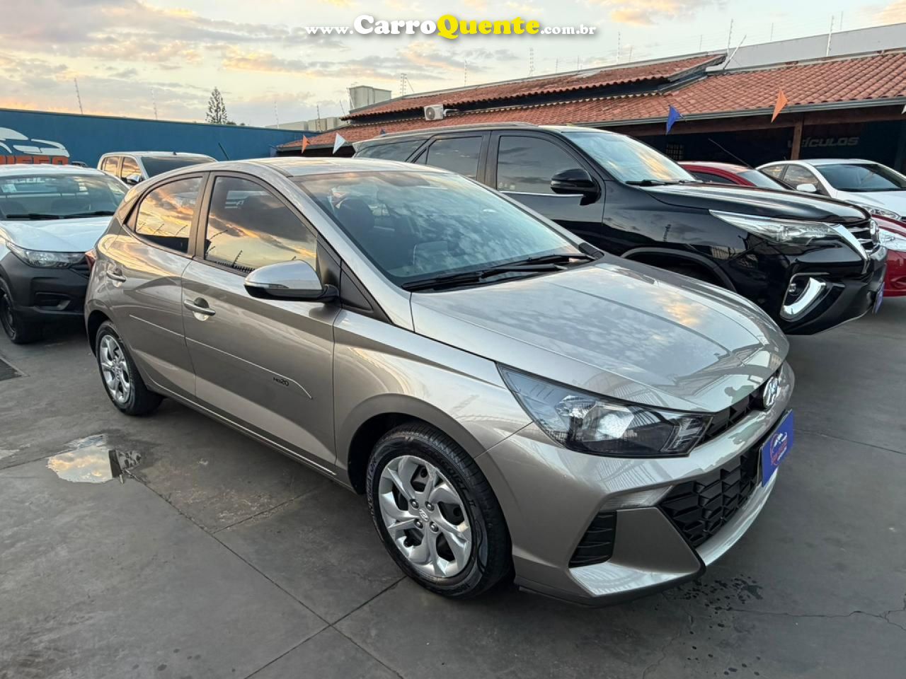 HYUNDAI   HB20 COMFORT 1.0 FLEX 12V MEC.   PRATA 2024 1.0 FLEX - Loja