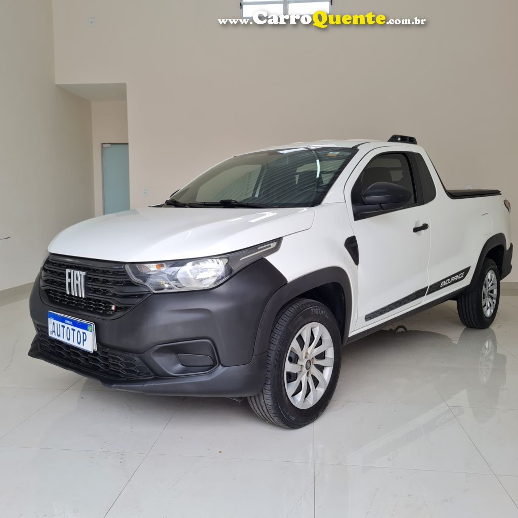 FIAT   STRADA ENDURANCE 1.4 FLEX 8V CS PLUS   BRANCO 2022 1.4 FLEX - Loja
