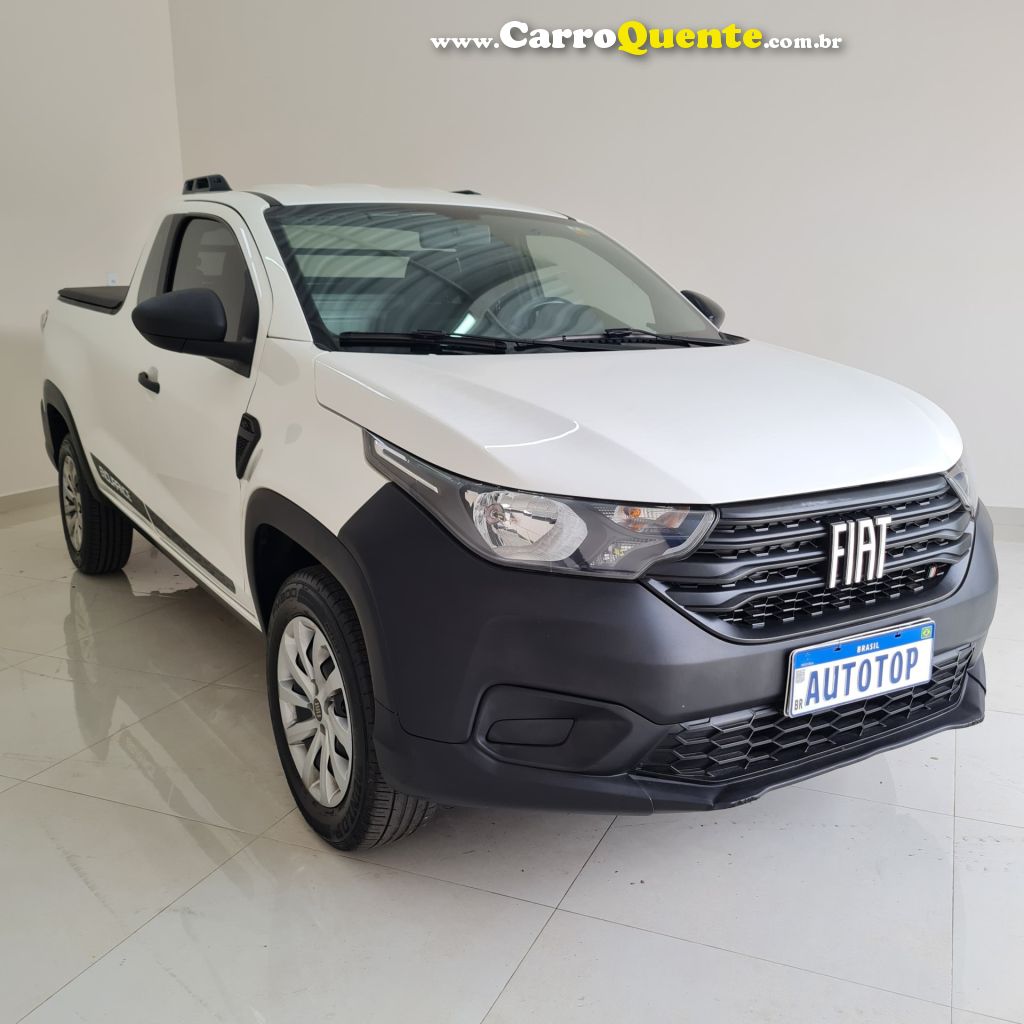 FIAT   STRADA ENDURANCE 1.4 FLEX 8V CS PLUS   BRANCO 2022 1.4 FLEX - Loja
