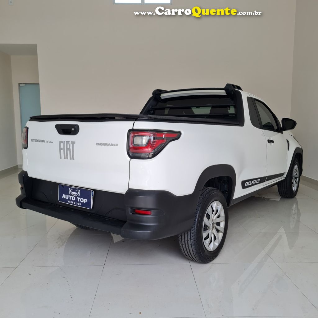 FIAT   STRADA ENDURANCE 1.4 FLEX 8V CS PLUS   BRANCO 2022 1.4 FLEX - Loja