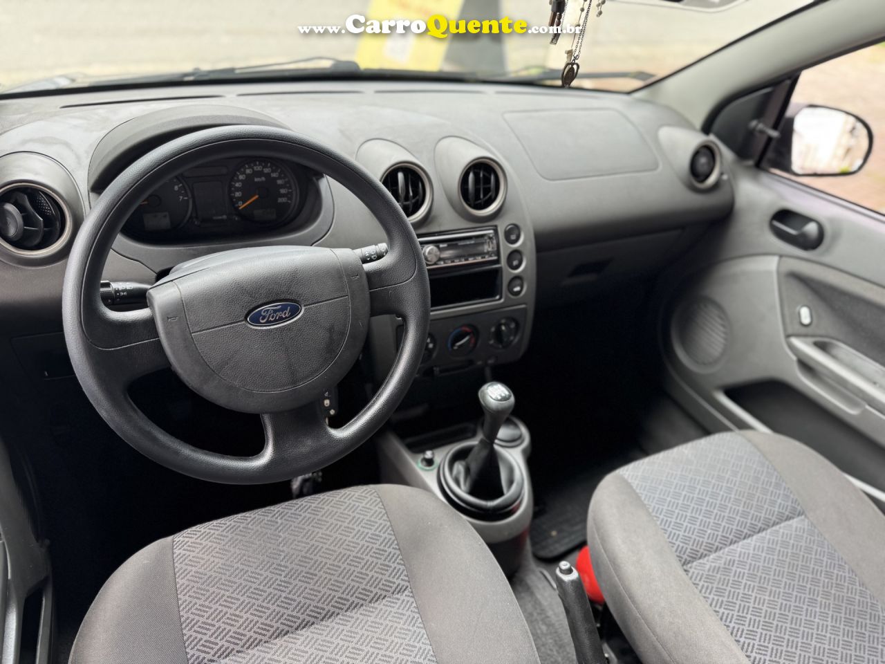 FORD   FIESTA SED. 1.6 8V FLEX 4P   PRETO 2007 1.6 FLEX - Loja