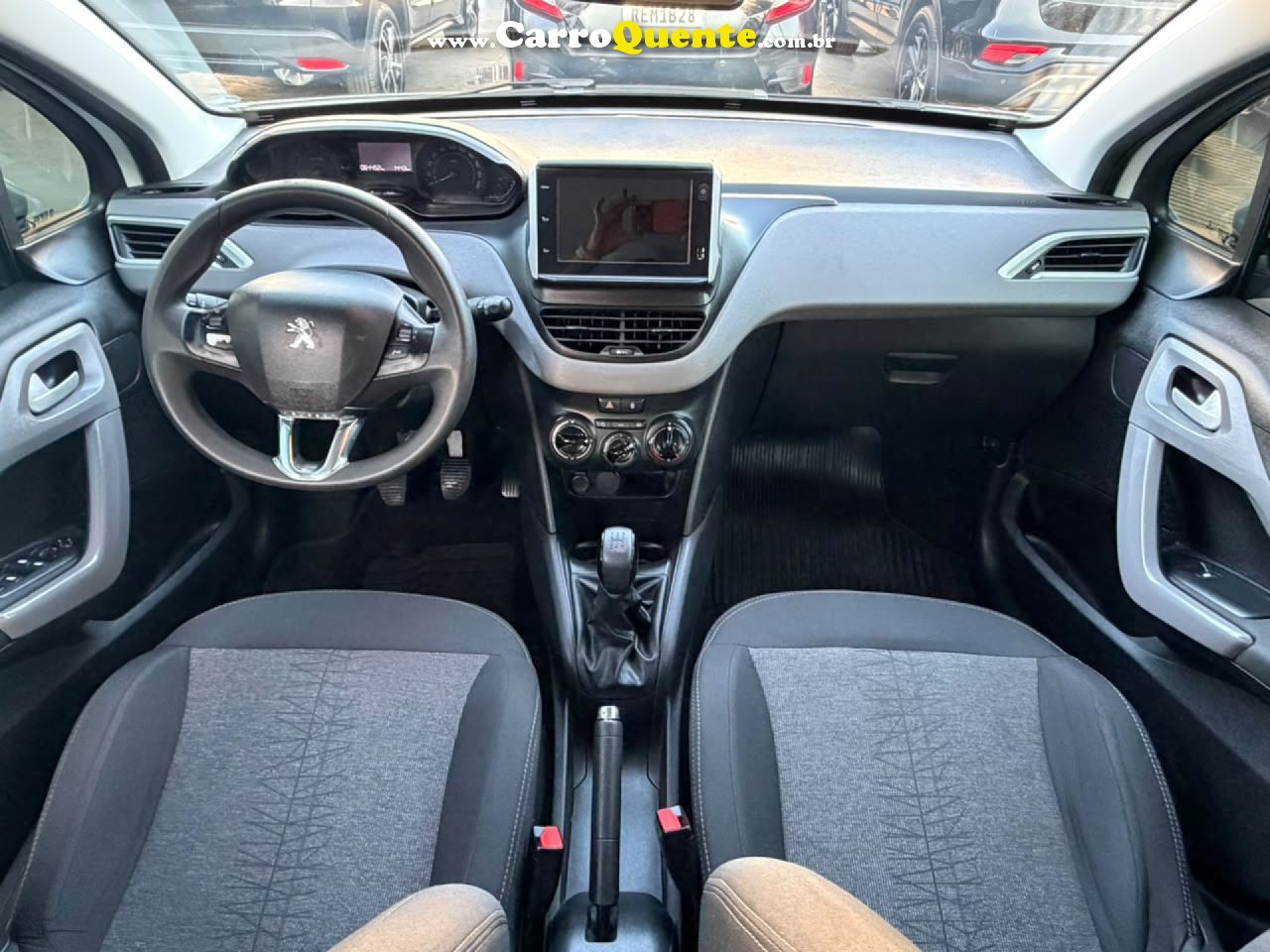 PEUGEOT   208 ACTIVE 1.2 FLEX 12V 5P MEC.   BRANCO 2018 1.2 FLEX - Loja