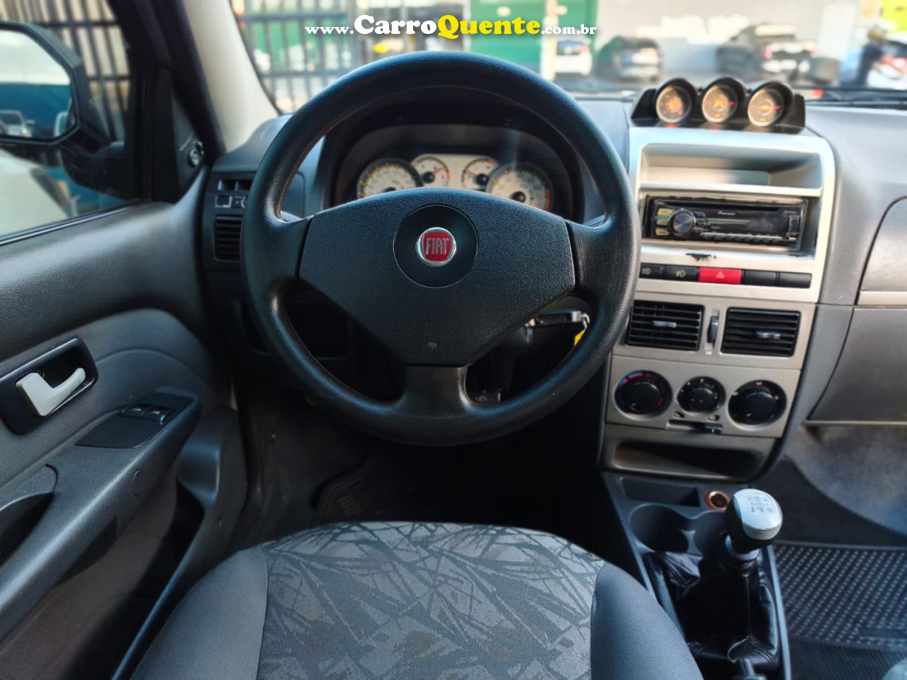 FIAT   STRADA ADVENTURE1.8 1.8 LOCKER FLEX CD   PRATA 2010 1.8 FLEX - Loja