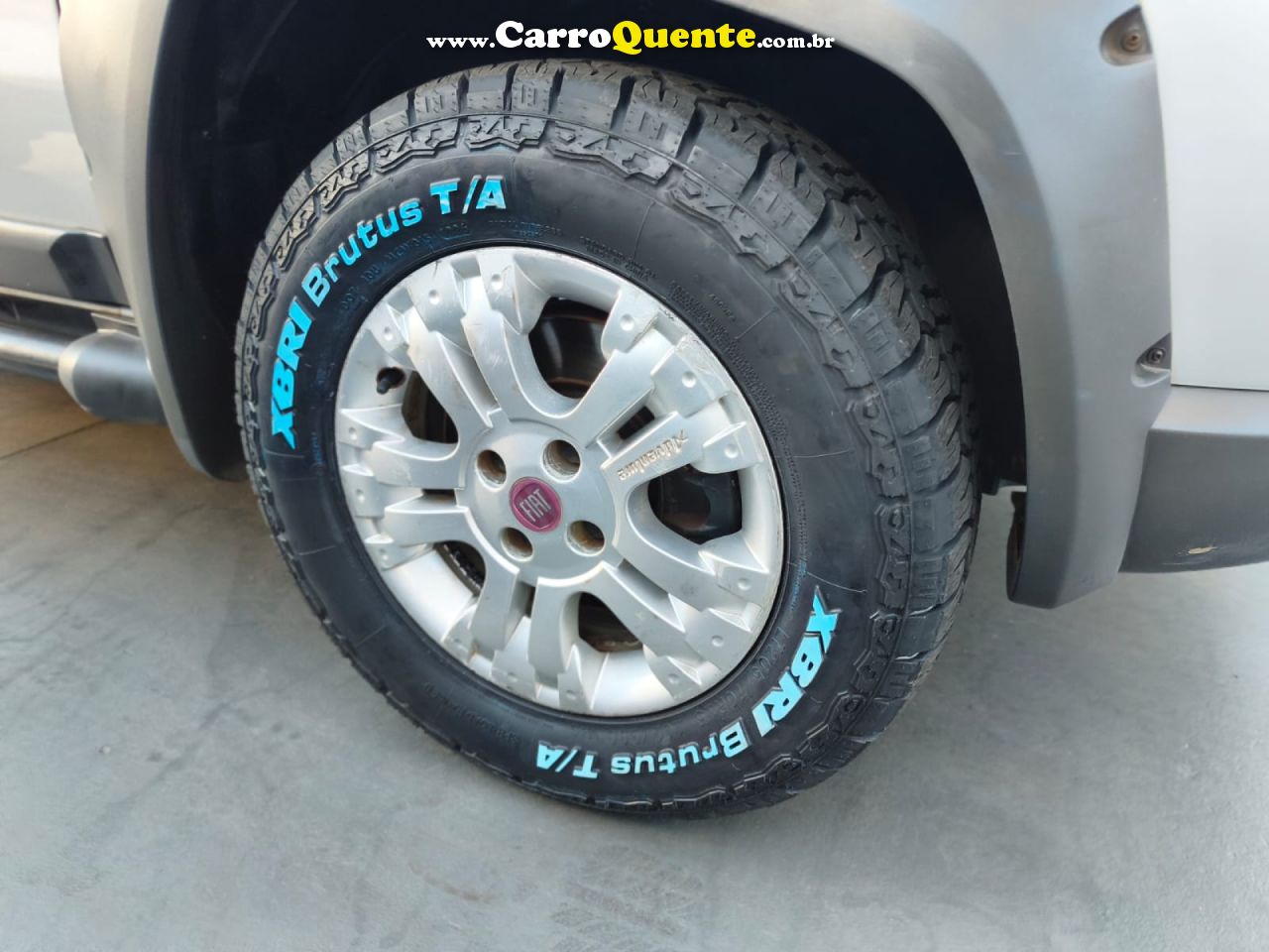 FIAT   STRADA ADVENTURE1.8 1.8 LOCKER FLEX CD   PRATA 2010 1.8 FLEX - Loja