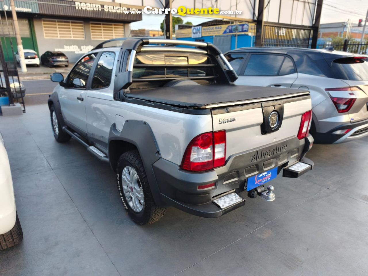 FIAT   STRADA ADVENTURE1.8 1.8 LOCKER FLEX CD   PRATA 2010 1.8 FLEX - Loja