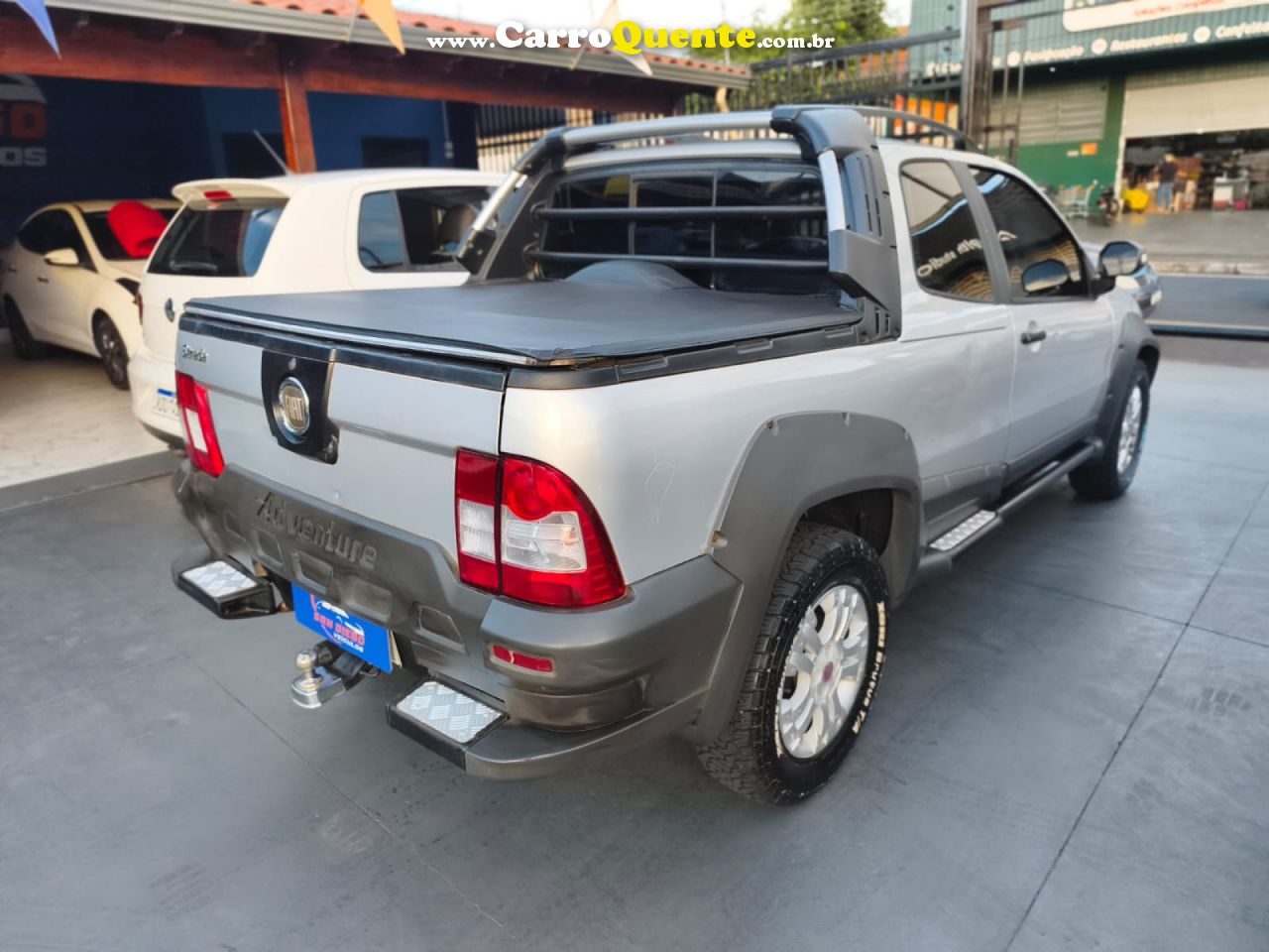 FIAT   STRADA ADVENTURE1.8 1.8 LOCKER FLEX CD   PRATA 2010 1.8 FLEX - Loja
