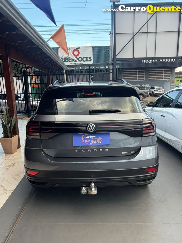 VOLKSWAGEN   T-CROSS 1.0 TSI FLEX 12V 5P AUT.   CINZA 2021 1.0 FLEX - Loja
