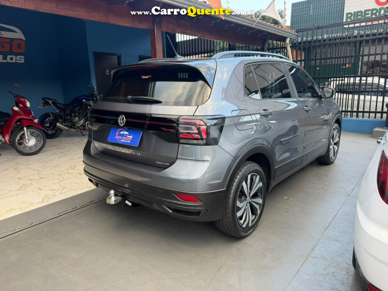 VOLKSWAGEN   T-CROSS 1.0 TSI FLEX 12V 5P AUT.   CINZA 2021 1.0 FLEX - Loja
