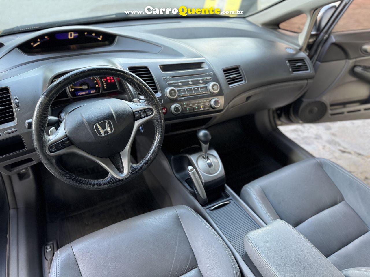 HONDA   CIVIC SED. LXL LXL SE 1.8 FLEX 16V AUT.   CINZA 2011 1.8 FLEX - Loja