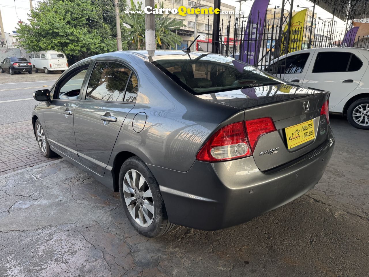 HONDA   CIVIC SED. LXL LXL SE 1.8 FLEX 16V AUT.   CINZA 2011 1.8 FLEX - Loja