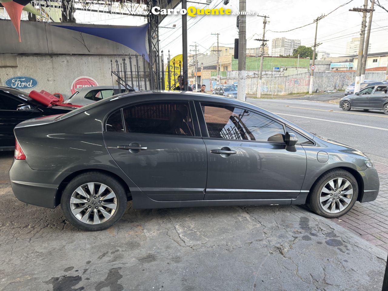 HONDA   CIVIC SED. LXL LXL SE 1.8 FLEX 16V AUT.   CINZA 2011 1.8 FLEX - Loja