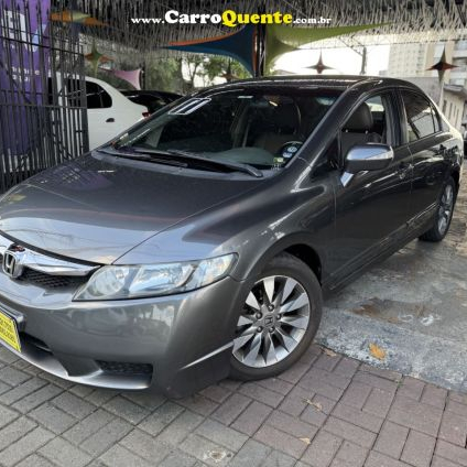 HONDA   CIVIC SED. LXL LXL SE 1.8 FLEX 16V AUT.   CINZA 2011 1.8 FLEX