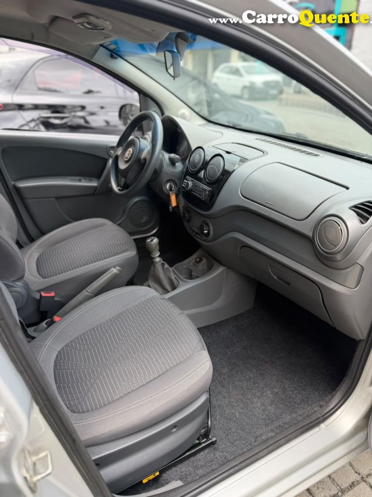 FIAT   PALIO ATTRACTIVE 1.0 EVO FIRE FLEX 8V 5P   PRATA 2012 1.0 FLEX - Loja