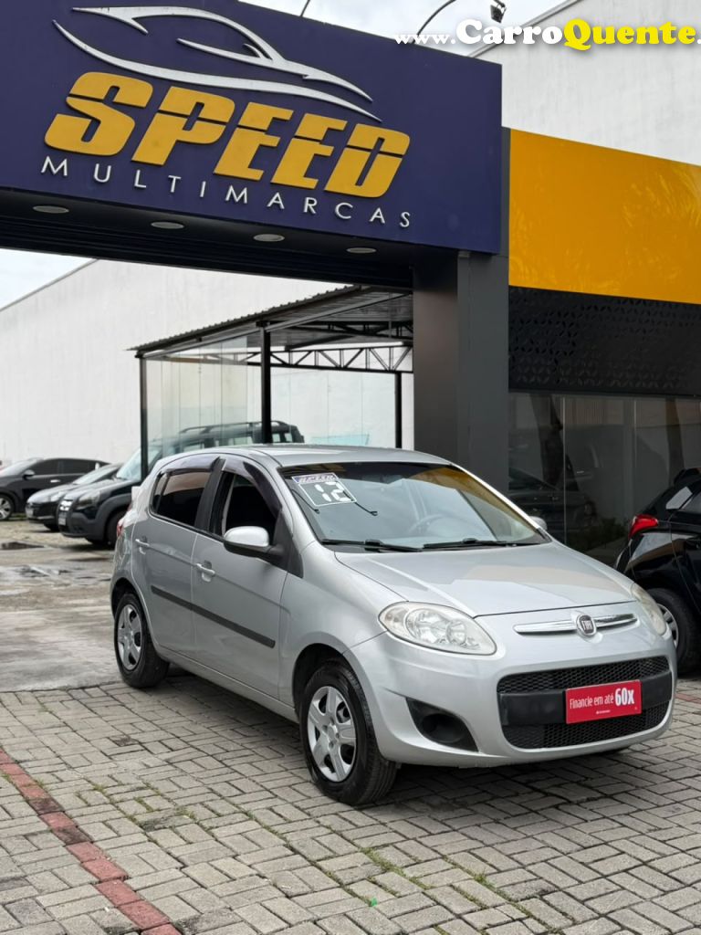 FIAT   PALIO ATTRACTIVE 1.0 EVO FIRE FLEX 8V 5P   PRATA 2012 1.0 FLEX - Loja