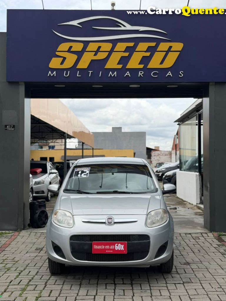 FIAT   PALIO ATTRACTIVE 1.0 EVO FIRE FLEX 8V 5P   PRATA 2012 1.0 FLEX - Loja