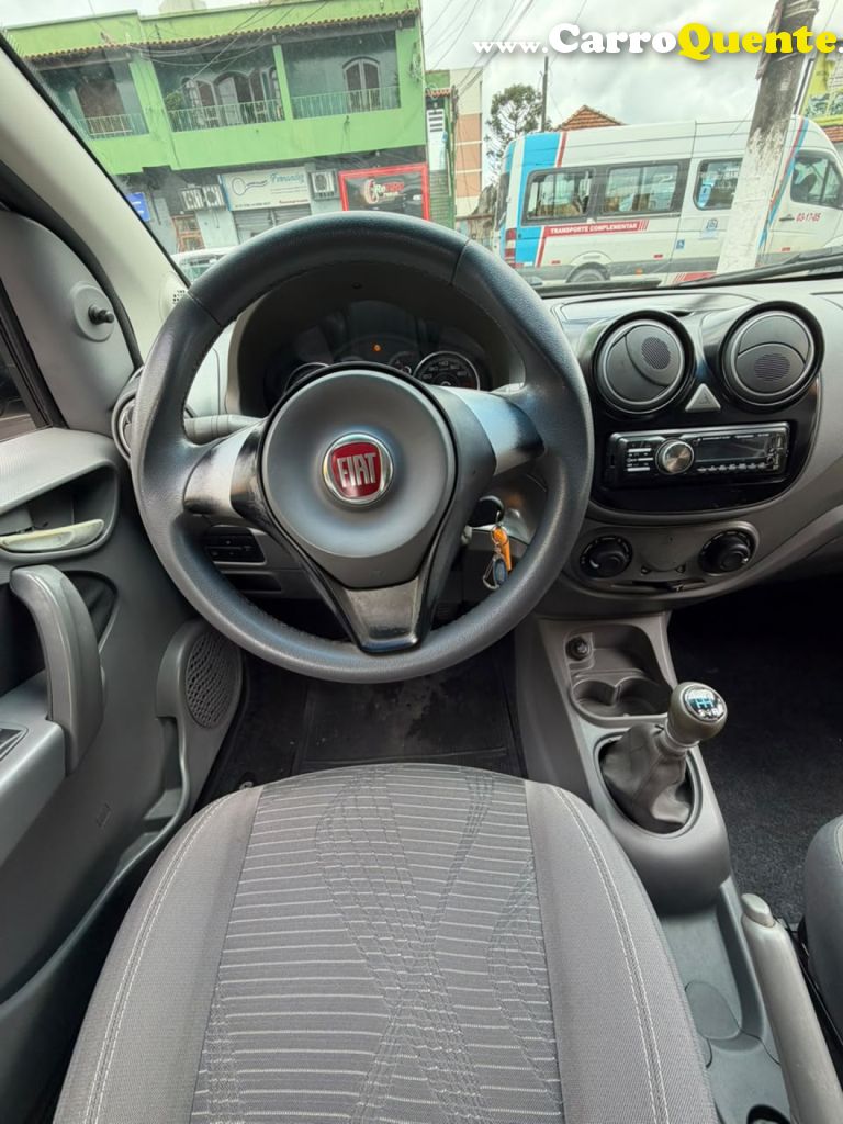 FIAT   PALIO ATTRACTIVE 1.0 EVO FIRE FLEX 8V 5P   PRATA 2012 1.0 FLEX - Loja