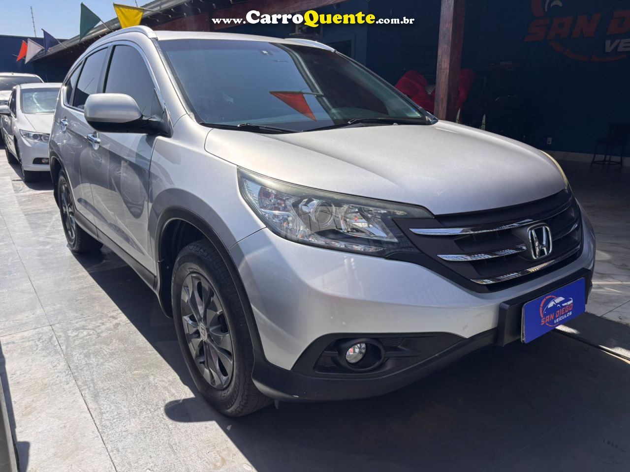 HONDA   CR-V EXL 2.0 16V 4WD2.0 FLEXONE AUT.   PRATA 2014 2.0 FLEX - Loja