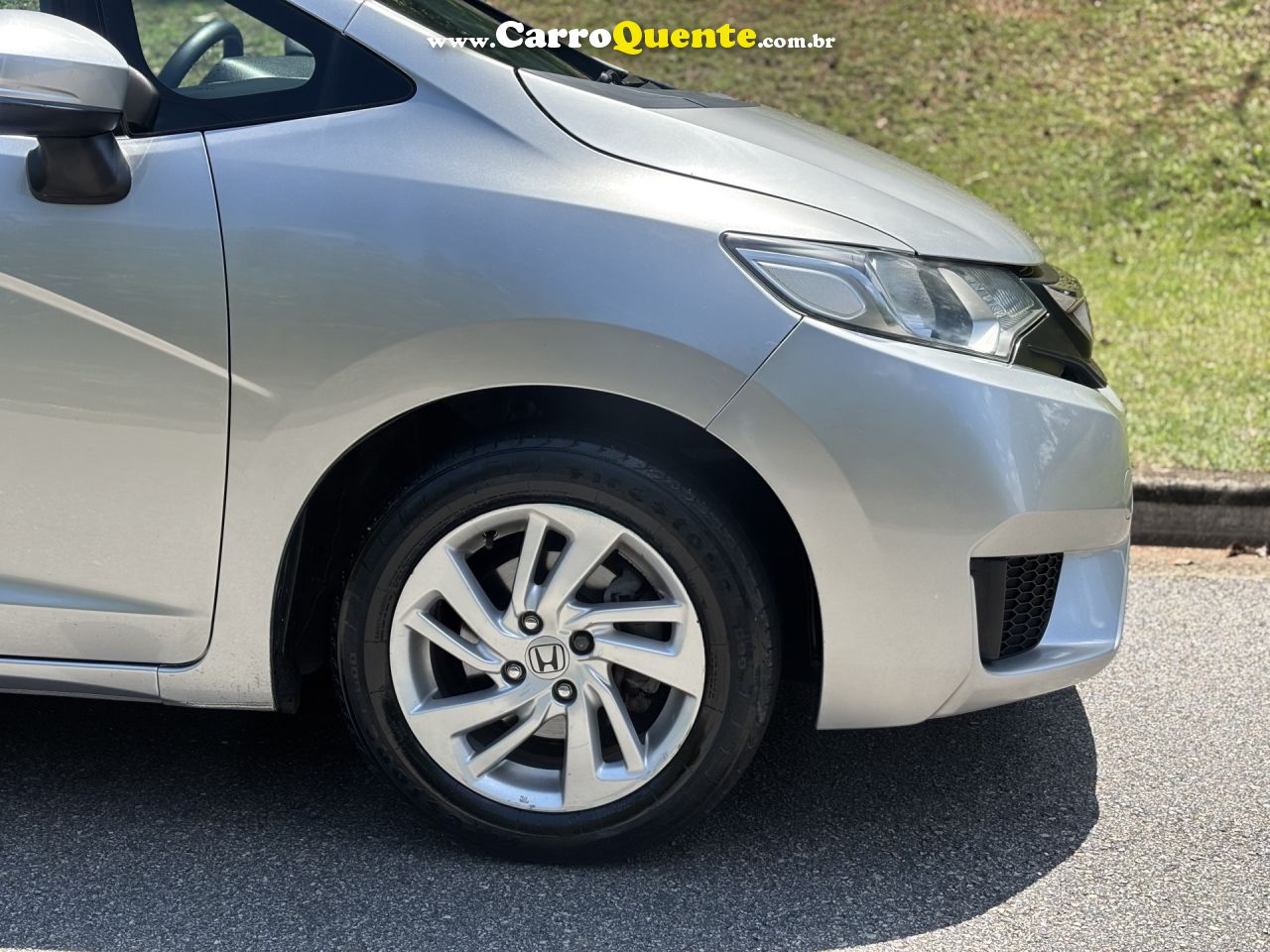 HONDA   FIT LX 1.5 FLEXONE 16V 5P MEC.   PRATA 2015 1.5 FLEX - Loja