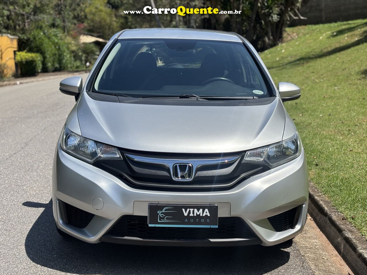 HONDA   FIT LX 1.5 FLEXONE 16V 5P MEC.   PRATA 2015 1.5 FLEX - Loja