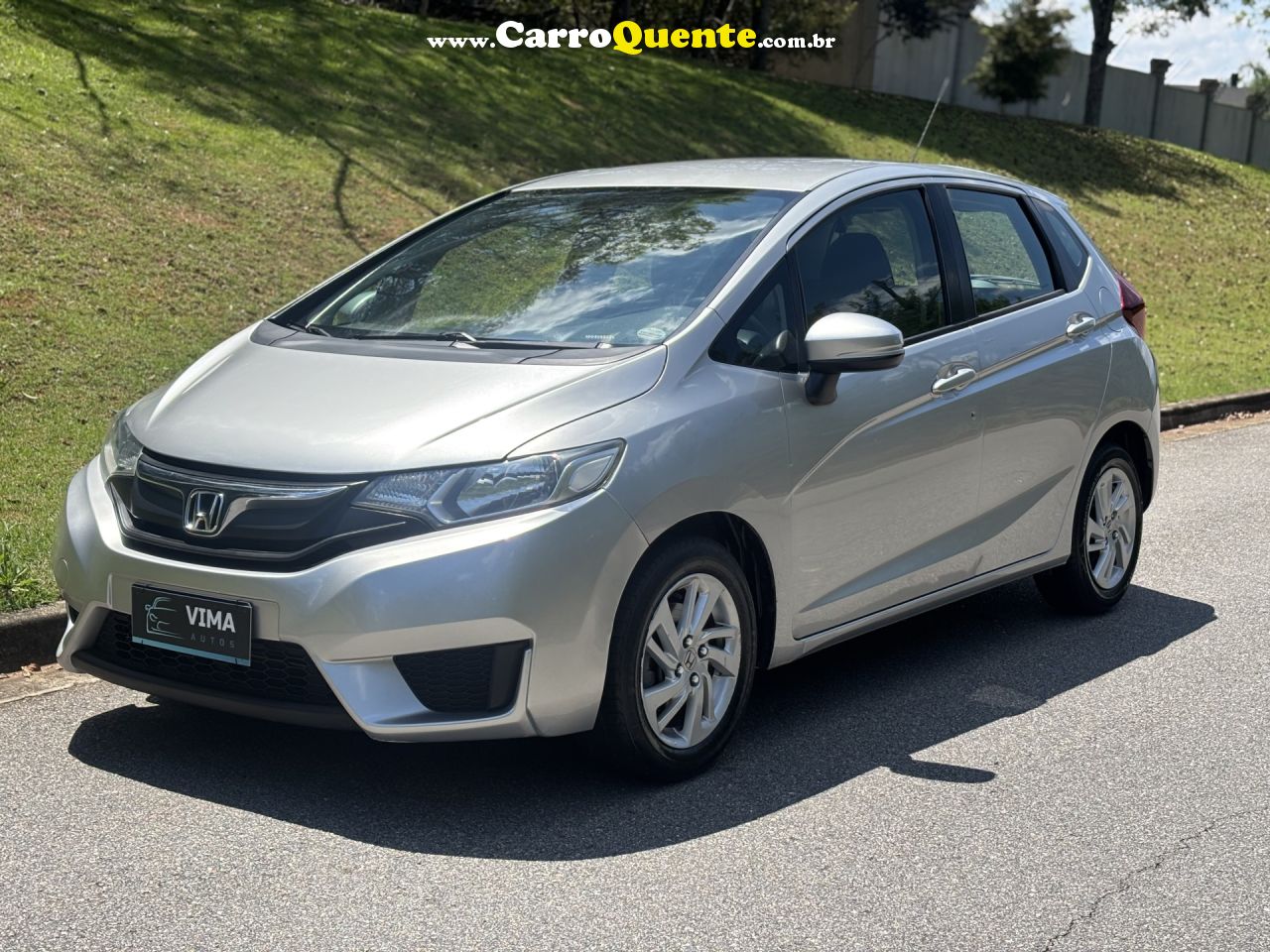 HONDA   FIT LX 1.5 FLEXONE 16V 5P MEC.   PRATA 2015 1.5 FLEX - Loja