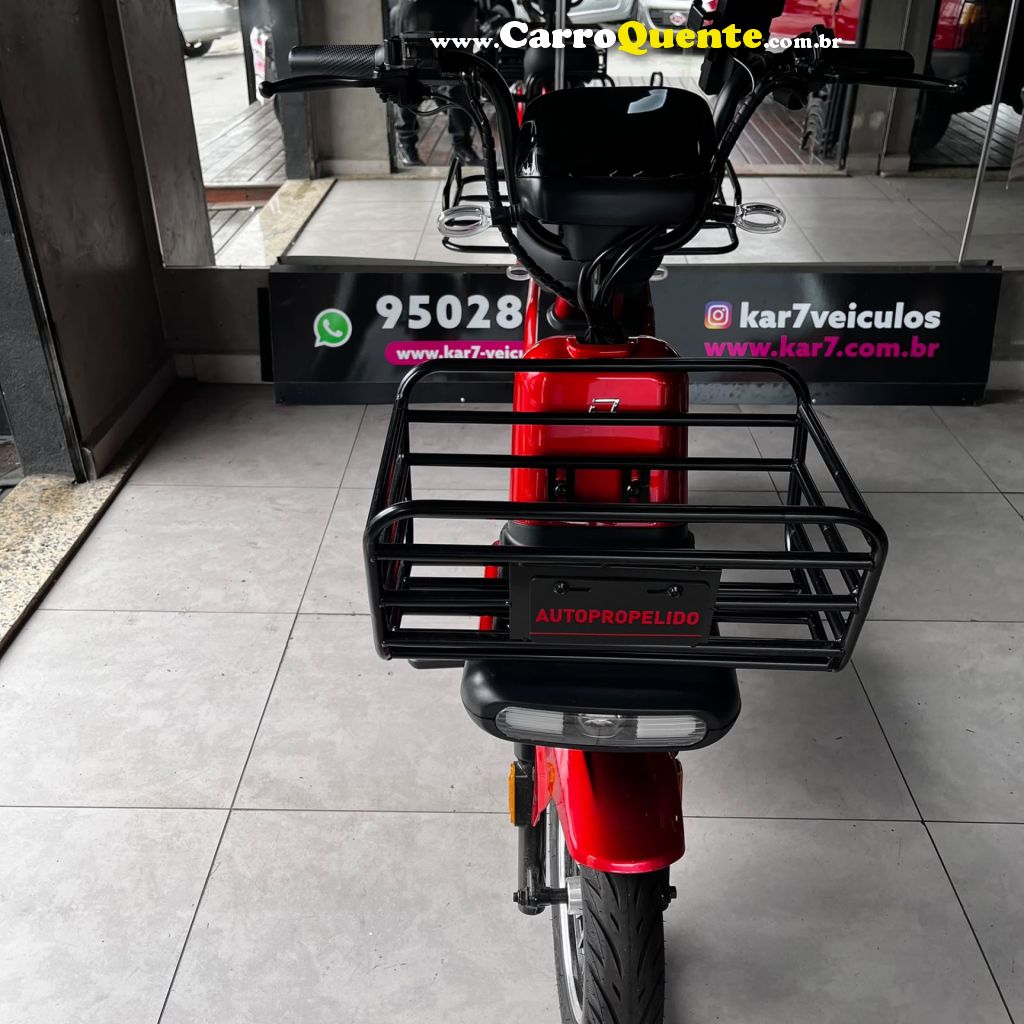 DUOS   CARGO 1000W LITHION 60 V 24AH   VERMELHO 2026 1000W ELÉTRICO - Loja