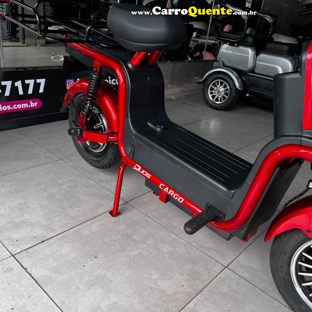 DUOS   CARGO 1000W LITHION 60 V 24AH   VERMELHO 2026 1000W ELÉTRICO - Loja