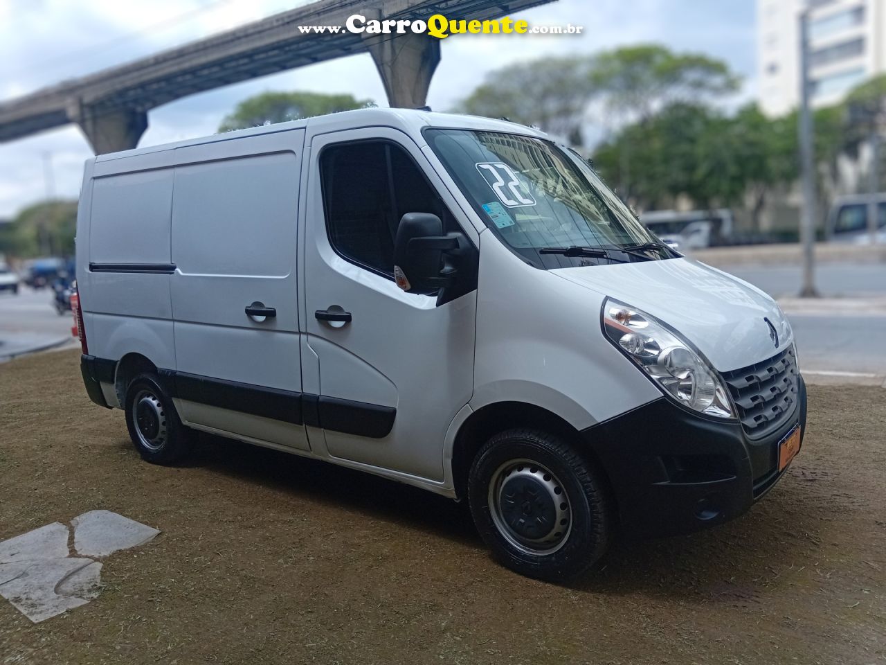 RENAULT   MASTER 2.3 DCI FURGÃO 16V DIESEL   BRANCO 2022 2.3 DIESEL - Loja