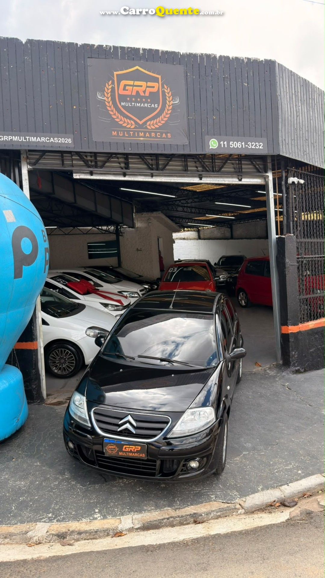 CITROËN   C3 GLX 1.4 GLX SONORA 1.4 FLEX 8V 5P   PRETO 2011 1.4 FLEX - Loja