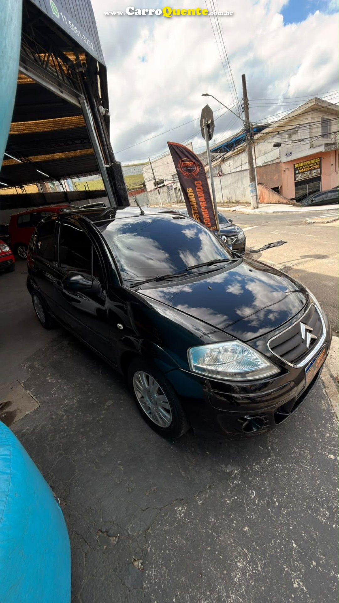 CITROËN   C3 GLX 1.4 GLX SONORA 1.4 FLEX 8V 5P   PRETO 2011 1.4 FLEX - Loja