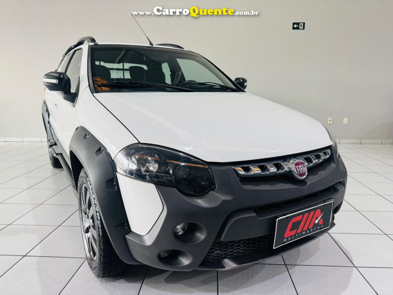 FIAT   STRADA ADVENTURE1.8 1.8 LOCKER FLEX CD   BRANCO 2020 1.8 FLEX - Loja