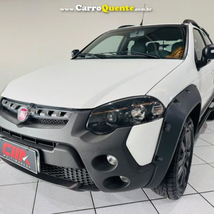 FIAT   STRADA ADVENTURE1.8 1.8 LOCKER FLEX CD   BRANCO 2020 1.8 FLEX