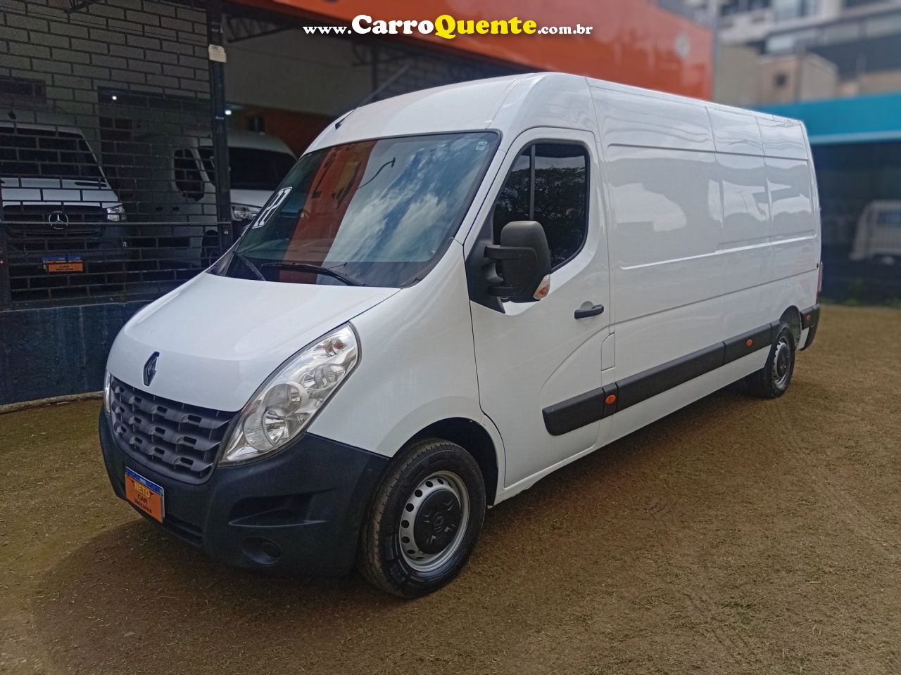 RENAULT   MASTER 2.3 DCI EXTRA FURGÃO 16V DIESEL   BRANCO 2022 2.3 DIESEL - Loja