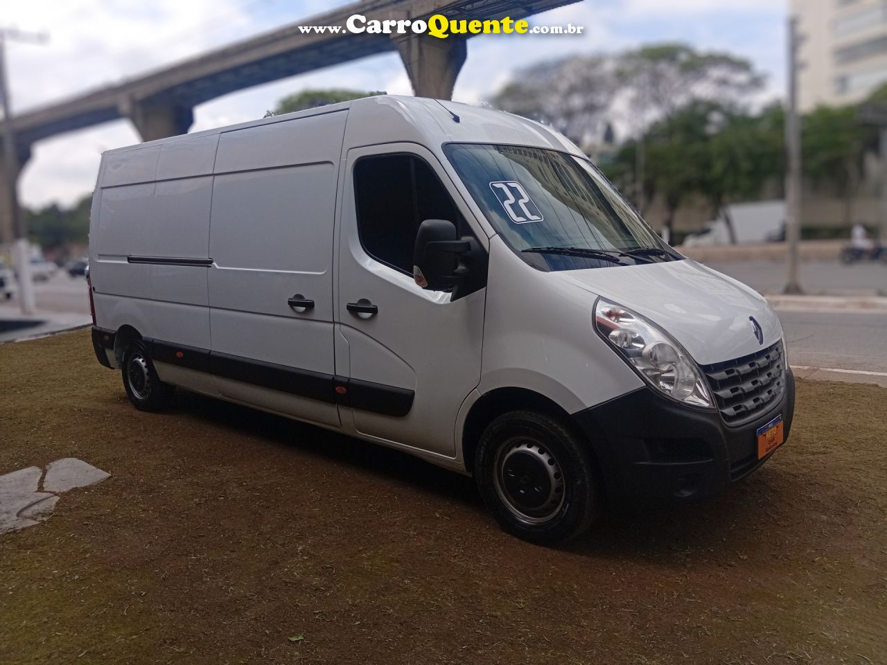 RENAULT   MASTER 2.3 DCI EXTRA FURGÃO 16V DIESEL   BRANCO 2022 2.3 DIESEL - Loja