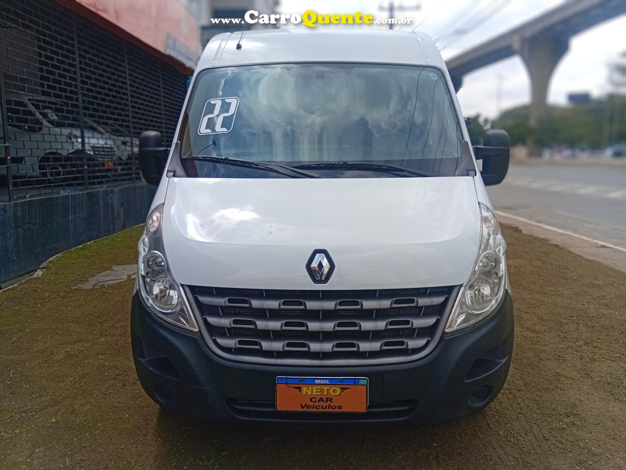 RENAULT   MASTER 2.3 DCI EXTRA FURGÃO 16V DIESEL   BRANCO 2022 2.3 DIESEL - Loja