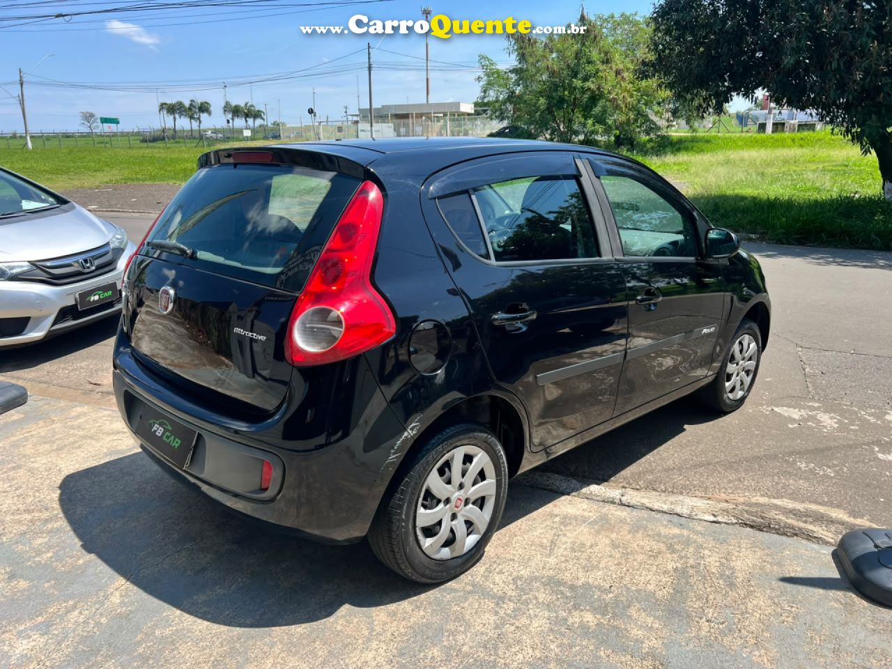 FIAT   PALIO ATTRACTIVE 1.0 EVO FIRE FLEX 8V 5P   PRETO 2016 1.0 FLEX - Loja