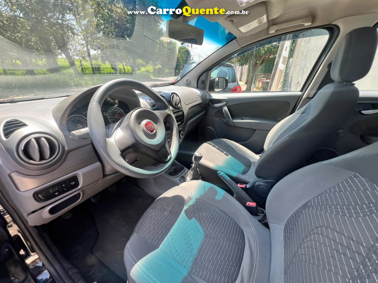 FIAT   PALIO ATTRACTIVE 1.0 EVO FIRE FLEX 8V 5P   PRETO 2016 1.0 FLEX - Loja