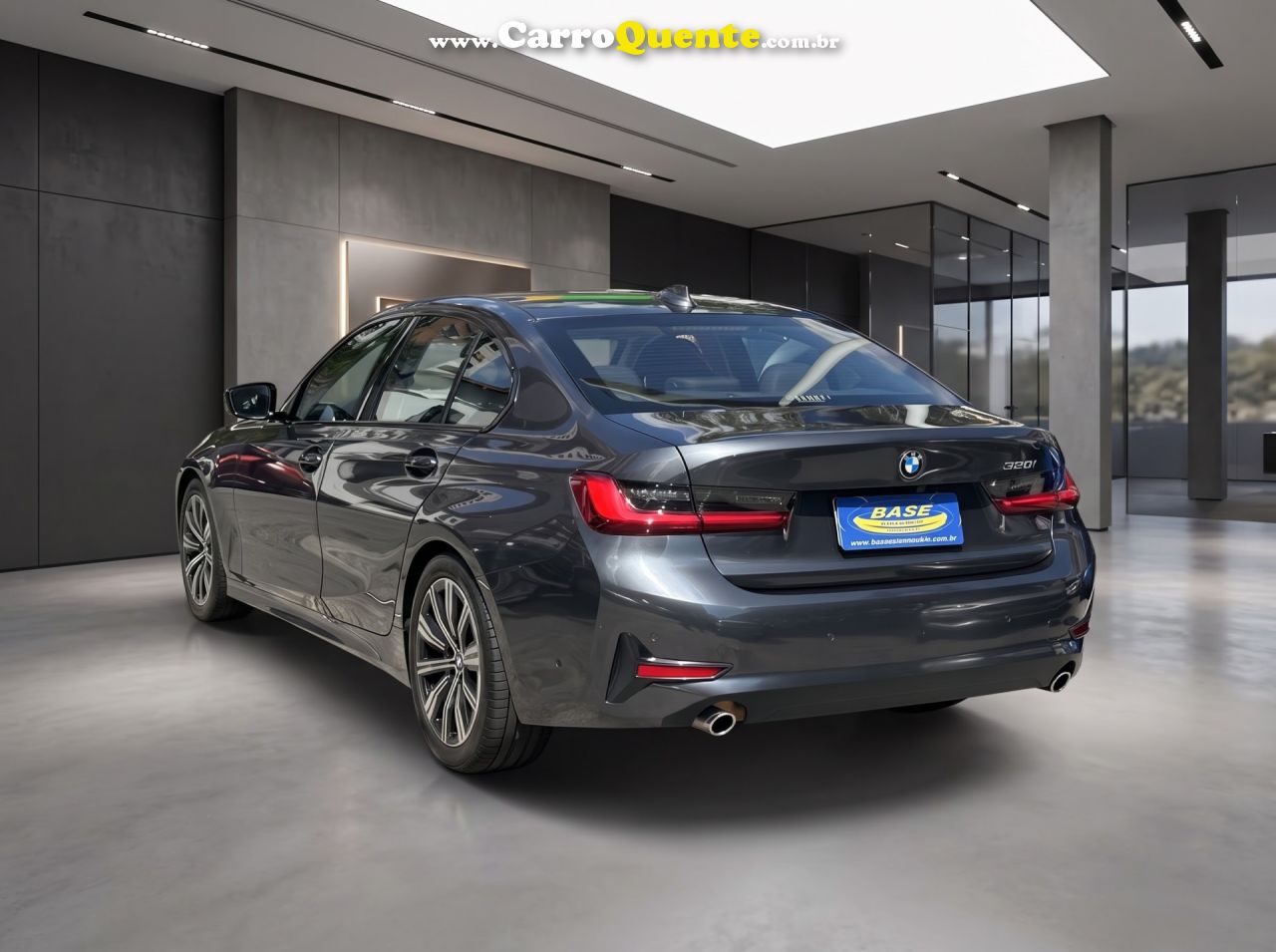 BMW   320IA 2.0 TURBOACTIVEFLEX 16VGP  4P   CINZA 2021 2.0 T GASOLINA - Loja