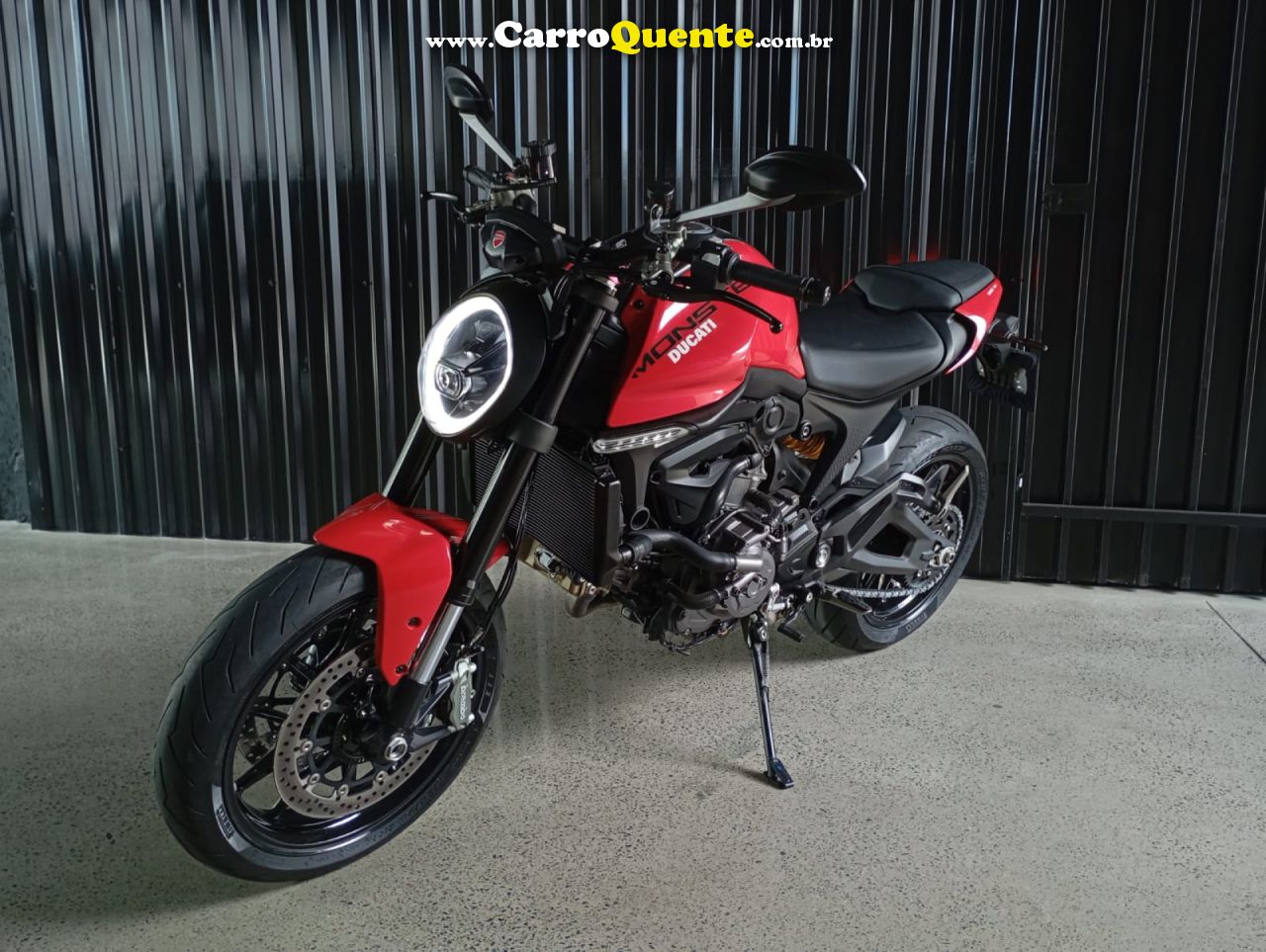 DUCATI   MONSTER 937CC   VERMELHO 2022 937 GASOLINA - Loja